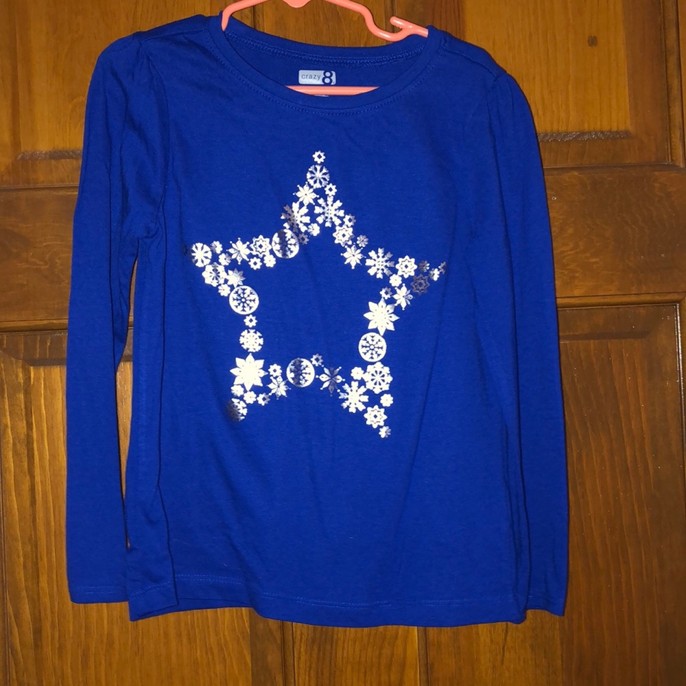 Crazy 8, long sleeve shirt, size 5/6 (S)